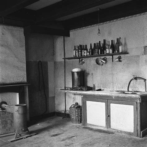 Interior Of The Kitchen At The Secret Annex Amsterdam 1954 Margot
