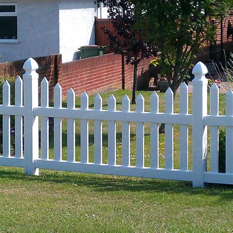 Scalloped 6 Ft W X 3 Ft H Picket Fence Panel Simple Fencing