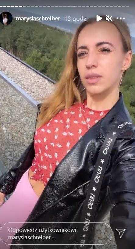 Marianna Schreiber W Top Model Ona Ministra Pis Na Instagramie T Umaczy Si Z Udzia U W