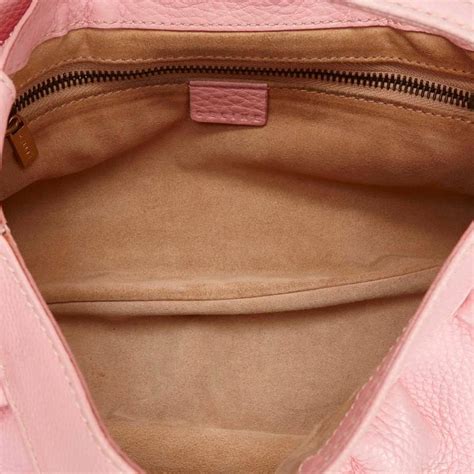 Celine Pink Leather Handbag For Sale At 1stdibs