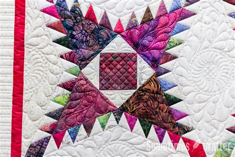 Feathered Star Quilt Sometimes Crafter