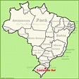 Caxias do Sul location on the Brazil map - Ontheworldmap.com