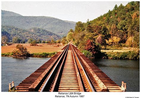 Landn Railroad Bridge Reliance Tn Reproduced 35mm Slide Sli Flickr