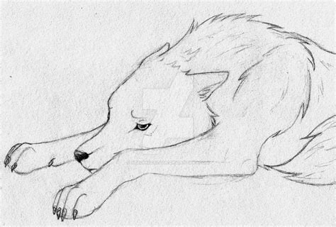 Sad Wolf Sketch At Explore Collection Of Sad Wolf