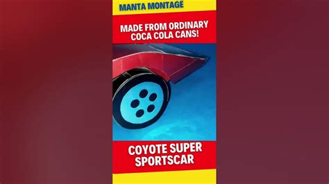 Best Homemade Soda Can Car Hacks Found Classic Tv Sports Car Made From