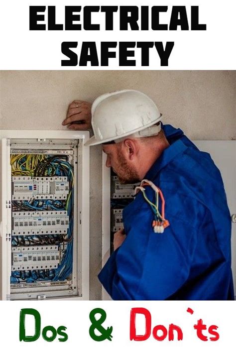 Electrical Safety Dos And Donts Electrical Safety Electricity