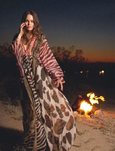 Kaftan Id Es De Mode Mode Boho Vanessa Paradis