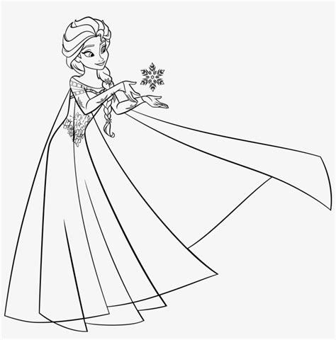 Dibujos Para Colorear Elsa 2 Páginas Para Colorear