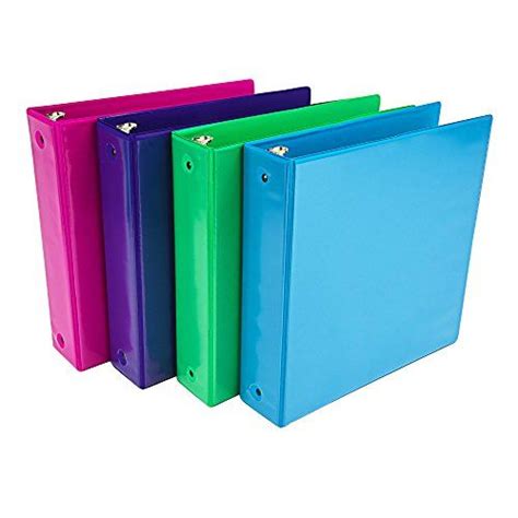 Samsill Fashion Color 3 Ring View Binder 2 Inch Round R