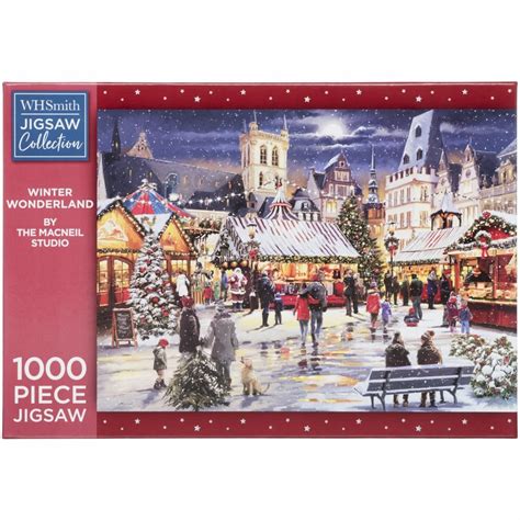 Whsmith Winter Wonderland 1000 Piece Jigsaw Puzzle 685 X