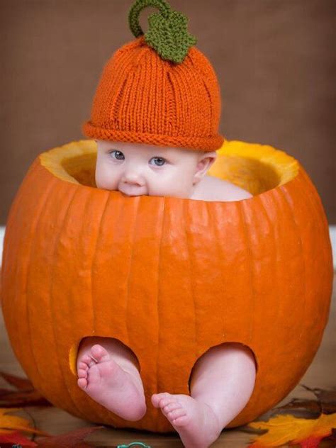16 Adorable Photos Of Babies And Pumpkins To Make Your Day Baby