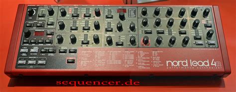 Clavia Nord Lead 4, Nord Rack 4, Nord Lead 4R Digital 