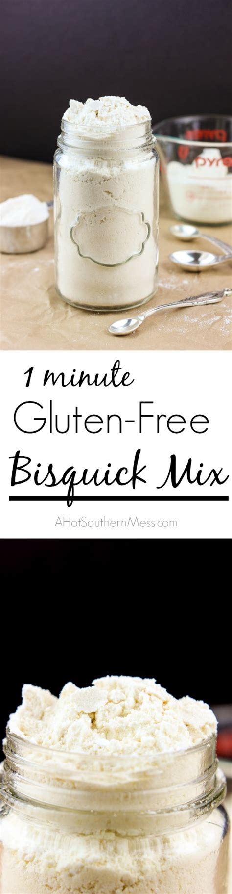 It's actually what's for dinner tonight! One Minute Gluten-Free Bisquick Mix