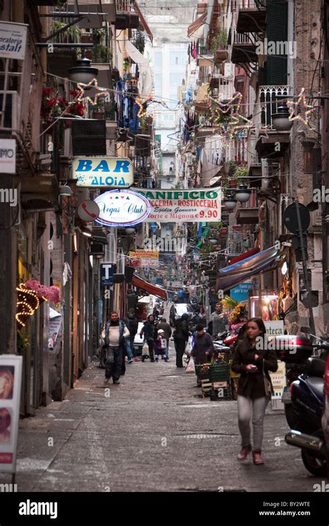 Quartieri Spagnoli Spanish Quarters Is A Part Of The City Of Naples