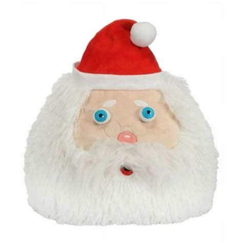 Christmas Chubby Santa Claus Stuffed Animal 12 Plush Pillow Pal