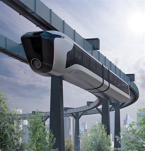 Hanging Monorails Are Here To Stay Yanko Design Futuristic