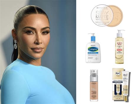 Does Kim Kardashian Use Drugstore Products For Makeup And Skincare Top