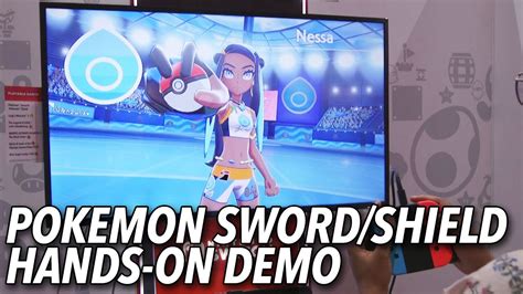 Pokémon Swordshield Gym Leader Battle E3 2019 Youtube