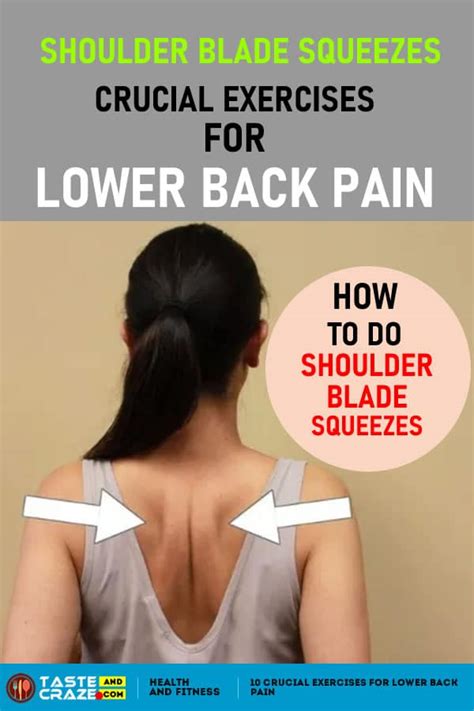 10 Crucial Exercises For Lower Back Pain • Tasteandcraze