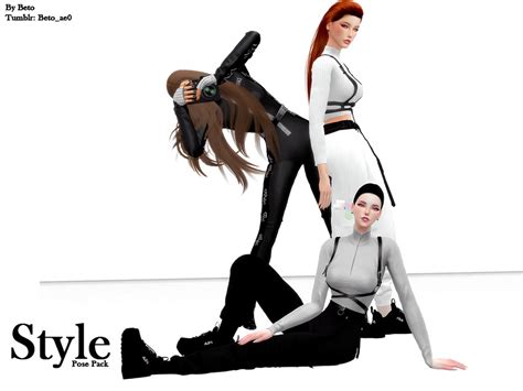 The Sims Resource Style Pose Pack