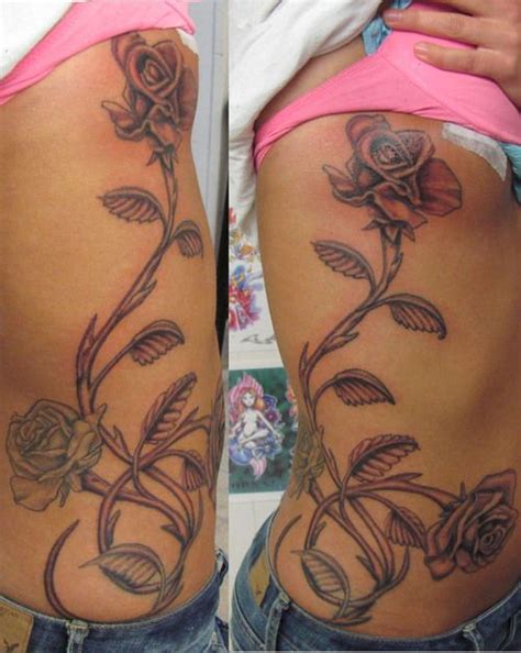 Vine tattoos for girls, men & women. Roses and Vines - Tattoo Picture at CheckoutMyInk.com ...