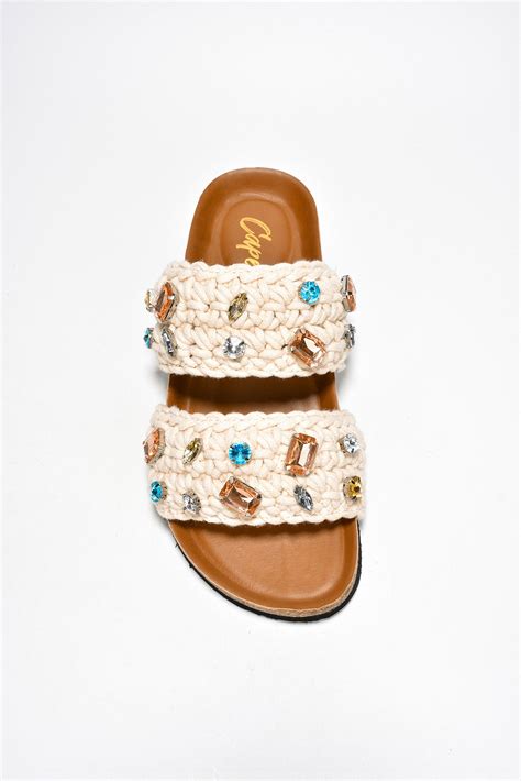 Wichita Gem Slip On Platform Sandals – Wholesale Cape Robbin