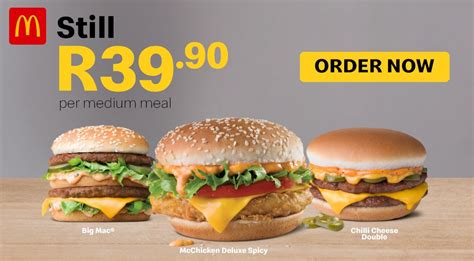 McDonald's Menu Prices (South Africa) | Mcdonald menu ...
