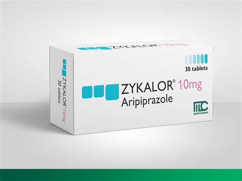 Zykalor Aripiprazole Tablets 5mg 10mg 15mg 20mg 30mg Medochemie