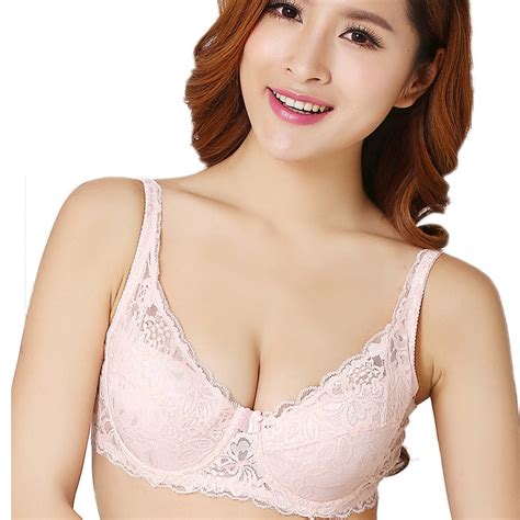 Sexy Underwire Padded Up Embroidery Lace Bra 32 34 36 38 40 42 A B C D