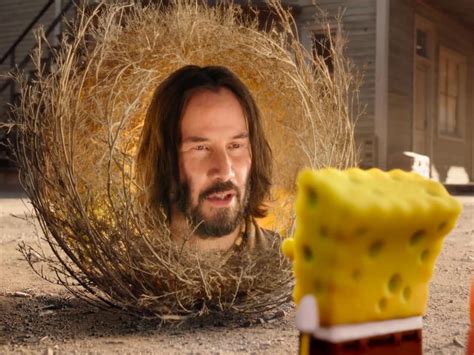 Keanu Reeves Spongebob Movie Wallpaper Hd Movies 4k Wallpapers Images Photos And Background