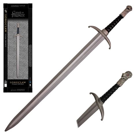 Game Of Thrones Longclaw Foam Sword Valyrian Steel