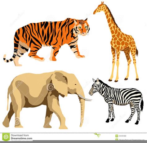African Animal Clipart Free Free Images At