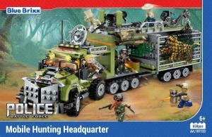 BlueBrixx Sets 107133 Forest Police Hobile Hunting Headquarter