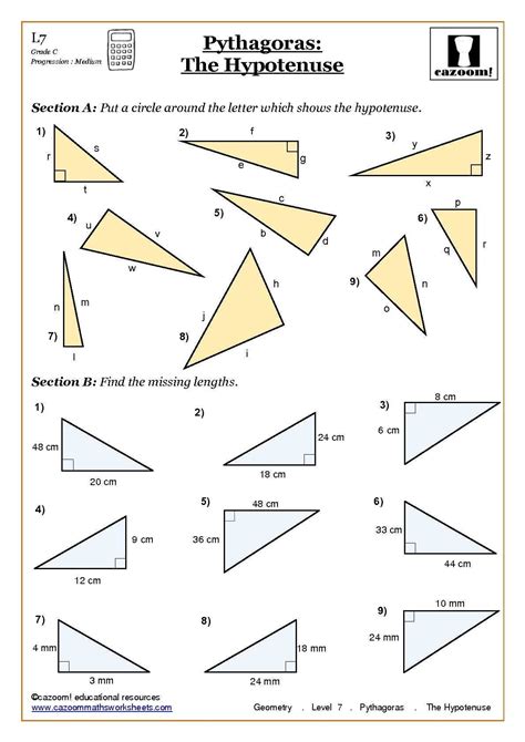 The other leg of the triangle is 16 miles shorter than the hypotenuse. 8 Memorable Trigonometry Ratios Worksheet Answers- Trigonometry Ratios Worksheet Answers . 8 ...
