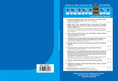 PEMBUATAN MIE INSTAN AROMA WORTEL (ARANCIA NOODLE) | Inisiasi