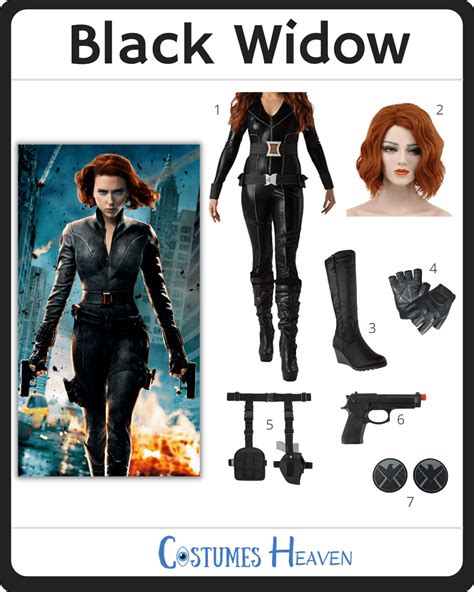 Last Minute Black Widow Costume Guide For Cosplay And Halloween