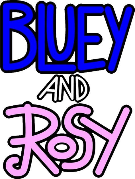 Bluey And Rosy Logo 2001 2008 By Blakeharris02 On Deviantart