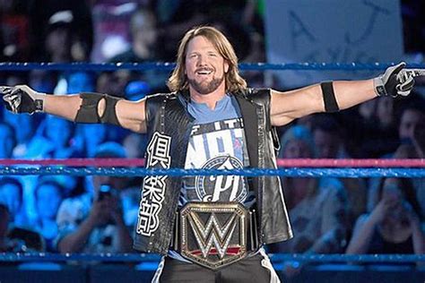 Its The Perfect Place For Me Wwe Star Aj Styles Reflects On His