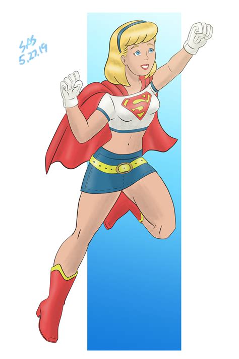 Supergirl Dcau Revised 192705 By Sas Art72 On Deviantart