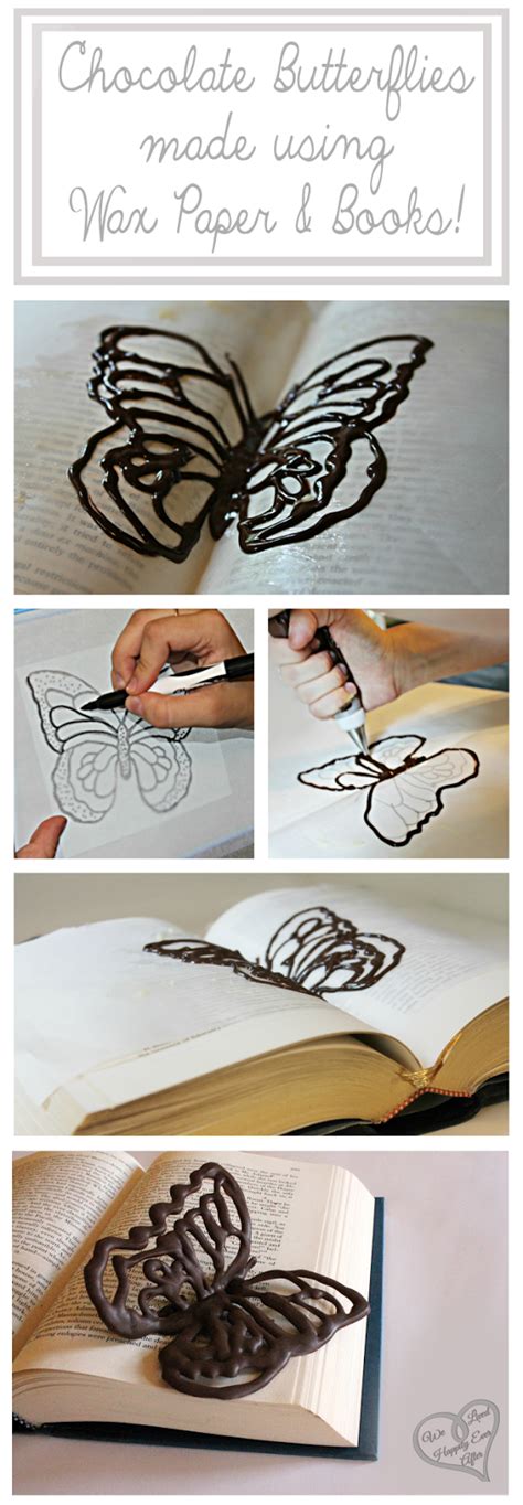 We Lived Happily Ever After Chocolate Butterflies Using