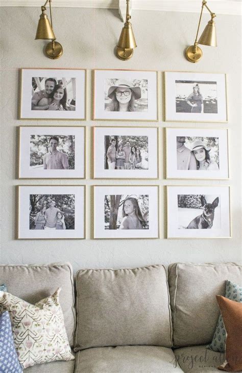 Grid Style Gallery Wall Easy Tricks For Creating A Stunning Feature