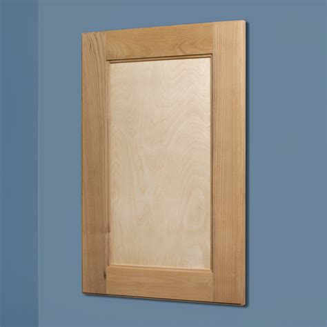 Unfinished Shaker Style Recessed Medicine Cabinet 14x24 Recessed In