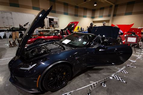 Corvette Chevy Expo Is Held At The Galveston Island Convention Center
