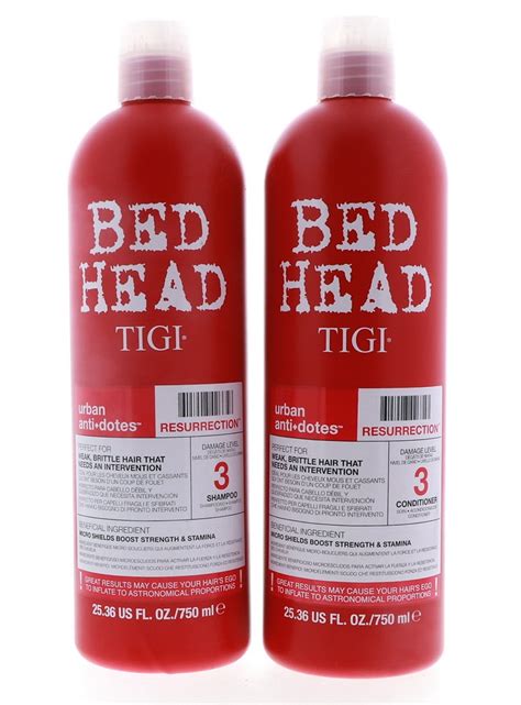 bed head by tigi repair shampoo and conditioner set
