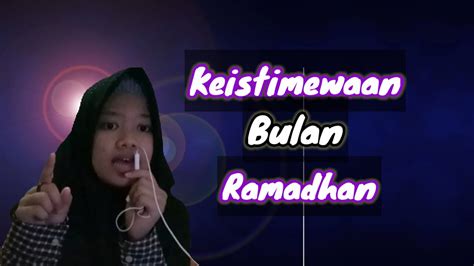 Keistimewaan Bulan Ramadhan - YouTube