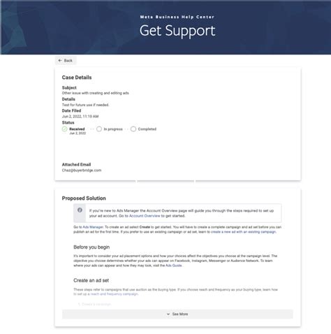 How To Submit And Open A Facebook Support Ticket