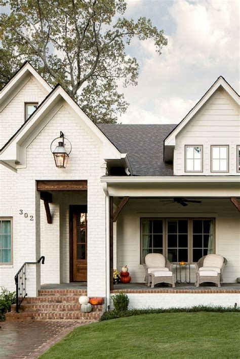 28 Best Modern Farmhouse Exterior Design Ideas Brick Exterior House