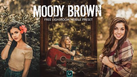 Lightroom presets pack download for free. How To Edit Moody Brown | Free Mobile lightroom preset ...
