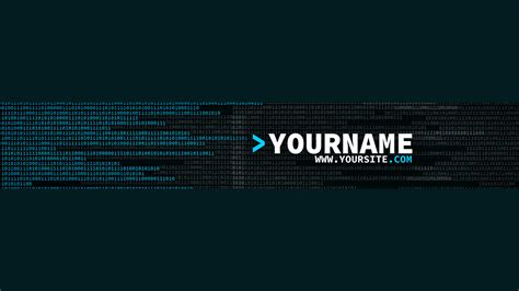 Free Coding Youtube Banner Template 5ergiveaways