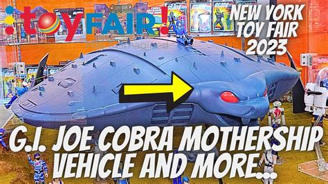 Gi Joe Cobra Mothership Vehicle And More At Super7 Booth New York Toy